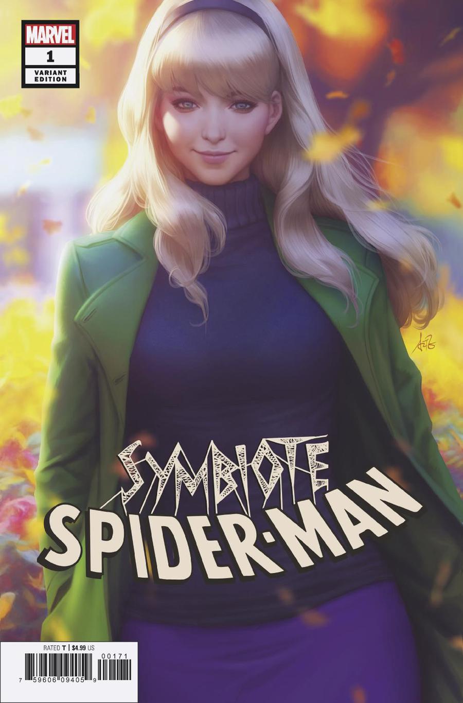 Symbiote Spider-Man #1 Artgerm cover