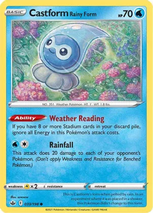 Castform (Rainy)